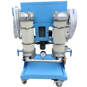 Équipement de filtration industrielle Machine d'épurateur d'huile LYC-63B Huile hydraulique Machine de filtre diesel de haute précision
