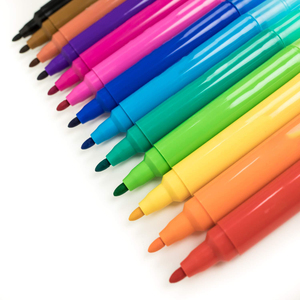 Marcadores de Pizarra Blanca Mini No Tóxicos con Punta de Bala/Cincel, Opciones Multicolor, Tinta de Bajo Olor para una Escritura Clara y Fácil de Borrar en Cualquier Lugar - Product Image 3