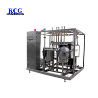 Machine complète de pasteurisateur de lait UHT de pâte de tomate petite machine de pasteurisation de lait
