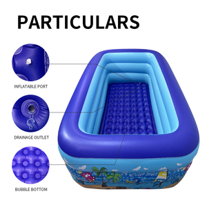 Piscina hinchable para niños y adultos, apta para fiestas acuáticas de verano, piscina hinchable extra grande y gruesa - Product Image 2