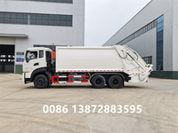 Camion à ordures de qualité supérieure avec des caractéristiques essentielles pour la gestion des déchets Camion compacteur de carburant diesel durable et économique