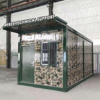 Maison conteneur mobile de 20 pieds de haute qualité de la marque JiaXin, design postmoderne, panneaux sandwich en acier, étanche, alimentée à l'énergie solaire, installation rapide