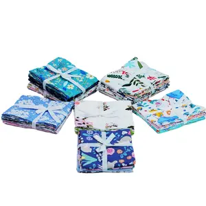 High Quality Printed 100% Cotton Cloth For Embroidery, Scrapbook, Bag, Wallet