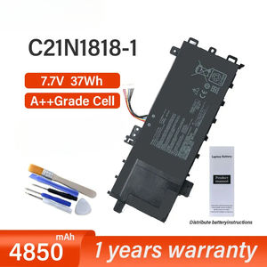 Batterie C21N1818-1 7.7V 37Wh véritable C21N1818 pour <span class=keywords><strong>Asus</strong></span> pour <span class=keywords><strong>Vivo</strong></span> <span class=keywords><strong>Book</strong></span> 15 F512FA X512FA X512FL - Product Image 2