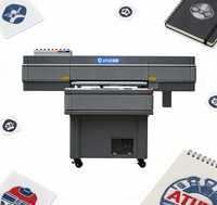 Machine d'impression de badges 3D, imprimante UV à plat 90*60CM, imprimante UV pour l'impression de logos, l'impression textile, l'impression de cadeaux