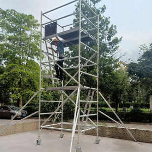 Di động di động giàn giáo tháp giàn giáo cán Thang làm việc nền tảng cho xây dựng - Product Image 4