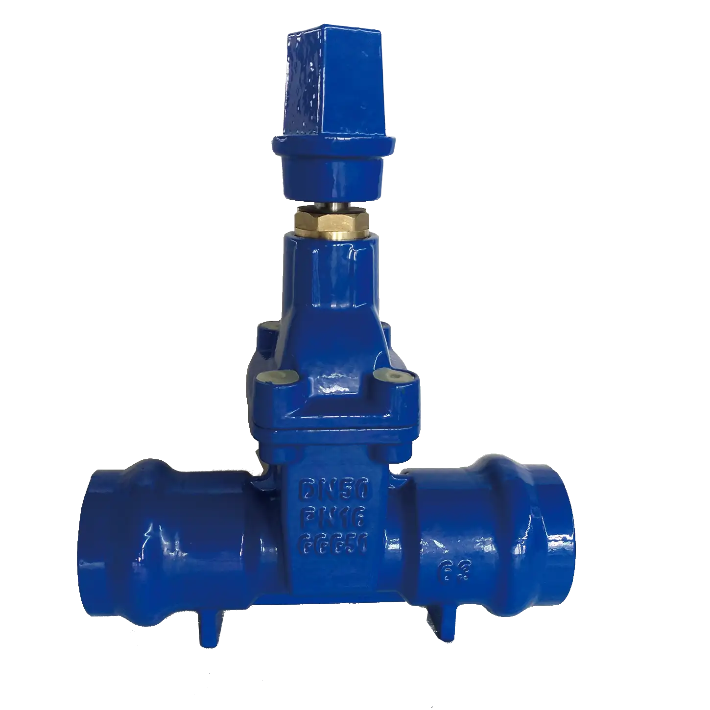 DIN3352/3302 F5 Socket/Flanged Resilient seated gate valve For PVC water pipes