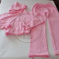 Ensemble de survêtement Y2K personnalisé pour femme : sweat à capuche zippé en molleton bouclette et short de jogging, style streetwear de luxe