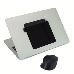 Portable Mouses Pocket <b>Computer</b> Laptops Universal Stick-On Pouches <b>Mouse</b> Storage Bags <b>for</b> Office Home With Pen Loop - Product Image 2