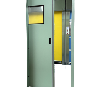 <span class=keywords><strong>Porte</strong></span> électrique à ouverture latérale, utilisation hospitalière, moderne, en acier inoxydable, coupe-vent, finition de qualité - Product Image 1