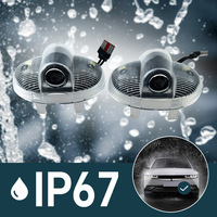 Feux de bienvenue pour voiture, projecteurs laser de sol à LED pour portières, feux d'avertissement pour portières, pour modèles 6 et 8, PMC-M3 DC12V