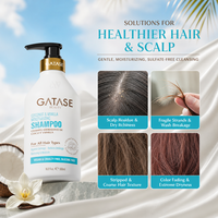 Produits de soin de la peau, shampoing, crème, huile lissante pour la croissance des cheveux, huile capillaire, huile de Batana, après-shampoing bio à la noix de coco et à la vanille