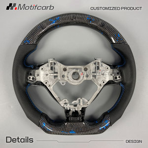Volante de Fibra de Carbono Azul Personalizado para Toyota GR GT 86 y Subaru BRZ Limited 2017-2026, Accesorios Interiores Mejorados - Product Image 5