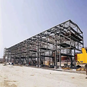 هيكل صلب مسبق الصنع لورشة العمل من المصنع ، بناء مسبق الصنع ، كنيسة هندسية للأسقف المعدنية - Product Image 2