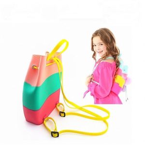 Mochila Escolar de Silicona con Diseño de Animales para Niñas, Linda Mochila de Jardín de Infancia para Viajes y Uso Escolar para Niñas y Mujeres - Product Image 1