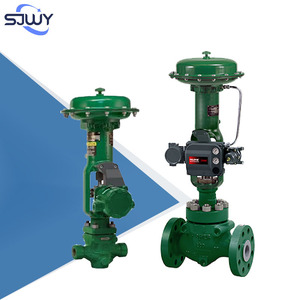 Emerson Fisher HP valvola di controllo | Valvola di controllo a sfera singola ad alta pressione o ad angolo per applicazioni industriali - Product Image 1