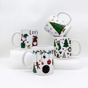 Tazas de Cerámica Zibo, Redondas, Individuales, con Asa, Color Sólido, para Promociones - Product Image 1