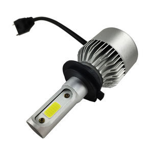 ชุดไฟรถยนต์ LED อุปกรณ์ตกแต่งรถยนต์ หลอดไฟหน้ารถยนต์ COB S2 H3 พร้อมพัดลม - Product Image 2