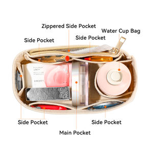 Bolsa Organizadora de Fieltro de Diseño Funcional, Estilo Popular, Inserto para Bolsos, Cestas y Contenedores de Tela - Product Image 2