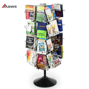 Estantería de Exhibición para Librería y Papelería, Estantería Giratoria Personalizada para Exhibición de Libros Infantiles, Estantería de Madera - Product Image 5