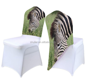 CUstom Any DEsign 3D Print <strong>Chair</strong> <strong>Covers</strong> for Wedding Party Event Luxury Design Spandex Elastic <strong>Half</strong> Back <strong>Chair</strong> <strong>Cover</strong> - Product Image 2
