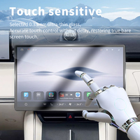 Autocollants de protection d'écran pour voiture pour AITO LUXEED S7 26, film en verre trempé, Carplay, média vidéo, accessoires de véhicule, vente en gros
