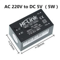 HLK-PM03 HLK-PM01 HLK-PM12 AC-DC 220V à Module de commutateur d'isolement de puissance Intelligent HLK-5M05 HLK-5M03 HLK-5M12