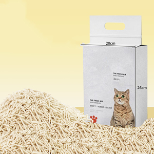 高品质无尘易清洁气味控制香味柠檬苹果婴儿粉玫瑰凝块豆腐小猫猫砂 - Product Image 2