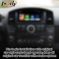 صندوق واجهة كاربلاي وأندرويد أوتو لنيسان باثفايندر R51 IT08 08IT يدعم ميرور لينك يشمل المواصفات اليابانية من إل سايلت