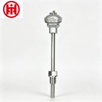Capteur de température en acier inoxydable ODM Dingyi Industrial, résolution 0,1°C, communication 4-20mA, niveau de protection IP65