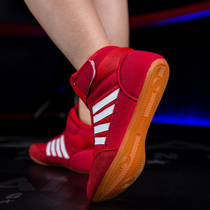 GINGPAI <span class=keywords><strong>Scarpe</strong></span> da Boxe Traspiranti in Rete di Alta Qualità per Allenamento Invernale e <span class=keywords><strong>Fitness</strong></span> per Uomo e Donna da Wrestling - Product Image 4