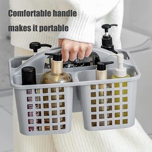 Cleaning Caddy <b>Basket</b> <b>Plastic</b> Storage Shower Caddy Bucket with Handle Tool Storage <b>Basket</b> - Product Image 5