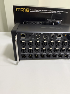 Console de mixage numérique à 18 canaux MR18, en métal, avec USB, XLR, Ethernet, pour système audio de scène, PA, DJ - Product Image 3