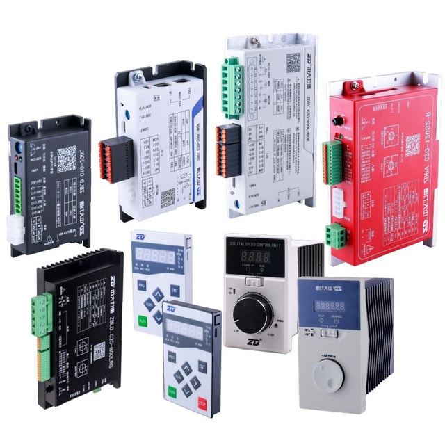 ZD Motor  Multifunction Stable Low Voltage High Voltage Input Motor Driver Speed Controller  for BLDC Motor