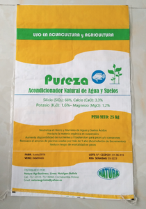 Sacs en plastique tissé PP <span class=keywords><strong>25</strong></span> kg pour engrais au nitrate de potassium, impression personnalisée, résistants à l'humidité, recyclables, emballage agricole - Product Image 2