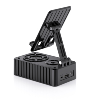 Nouveau design de gros Haut-parleur bluetooth Lecteur audio portable avec support mobile Portatil Clase Media Alta Plastique extérieur