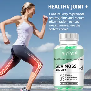 BIYODE Seamoss Gummy Healthcare Supplement Wholesale Weight Loss Product Custom Private Label Sea Moss Gummies