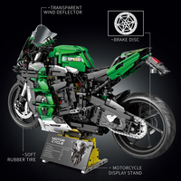 Reobrix Usine En Gros DIY Jouet Cool Modèle Blocs de Construction Pour Moto Modèle Construction Briques Pour Enfants