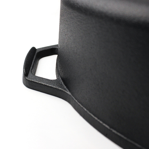 -Experiencia de hierro fundido de utensilios de cocina <span class=keywords><strong>wok</strong></span> profundo grande de sartén - Product Image 6