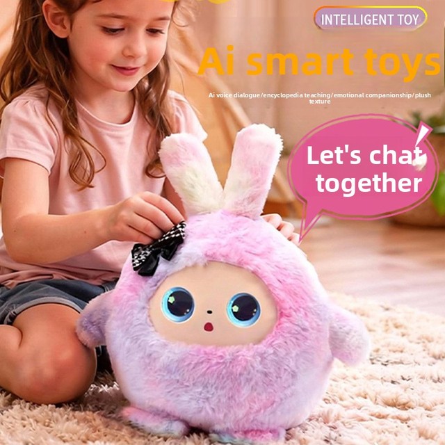 Multilingual AI Smart Talking Plush Doll Kids Educational Early Education Interactive Robot Toy