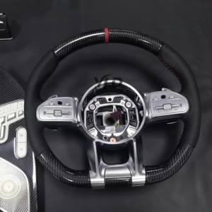 <span class=keywords><strong>Volant</strong></span> de voiture en cuir personnalisé YLD pour benz <span class=keywords><strong>AMG</strong></span> <span class=keywords><strong>Performance</strong></span> W167 W177 W190 W213 W217 W222 - Product Image 3