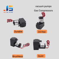 Compresseur d'air manuel à diaphragme 24V pour impression numérique à jet d'encre, avec moteur électrique et pompe à vide