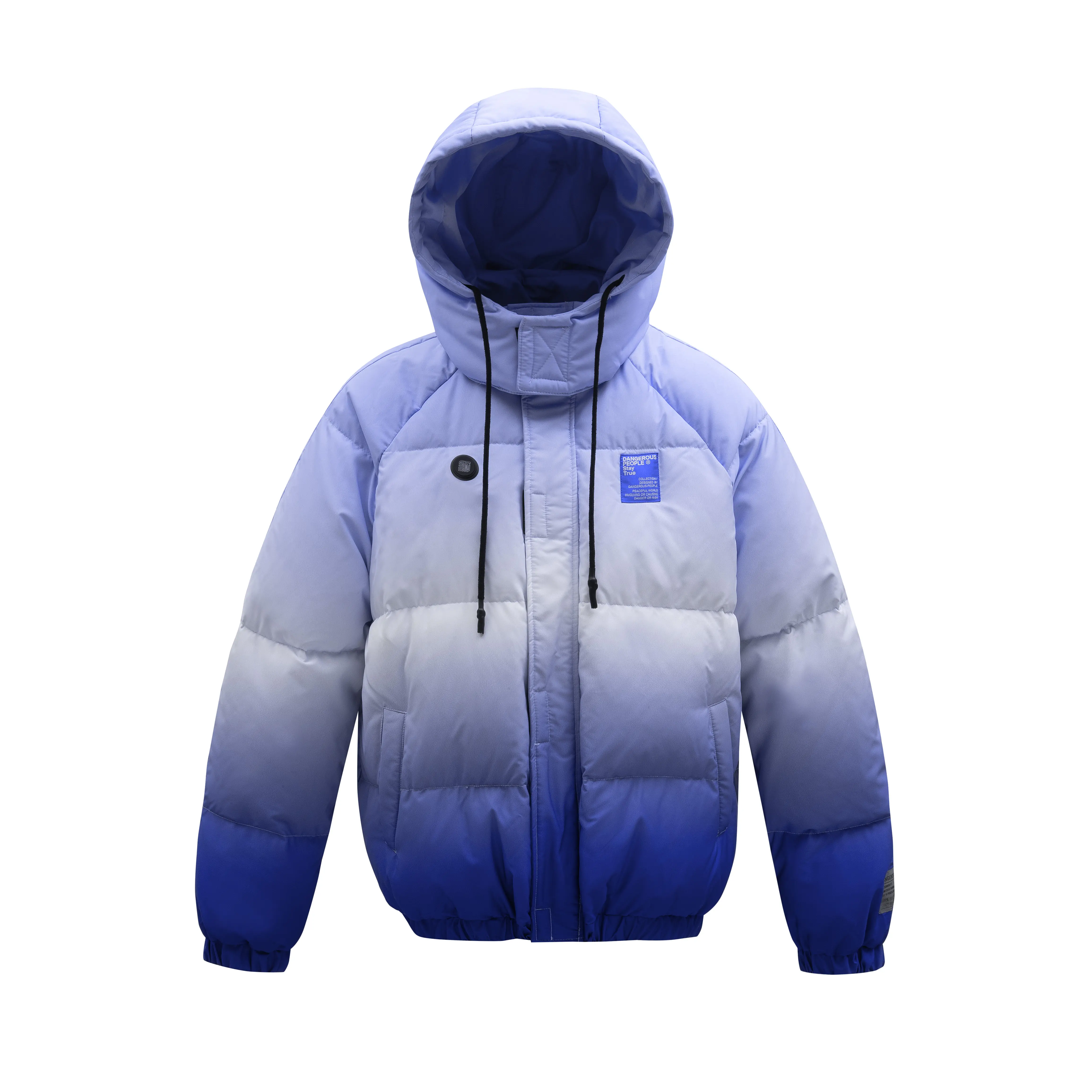 Chất lượng tốt nhất khuyến mại thời trang áo khoác mùa đông Nam cộng với kích thước tùy chỉnh bong bóng nóc xuống áo khoác trapstar trùm đầu sưởi ấm áo khoác