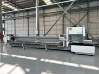Jinan LASER 1500W 3000W 6kW CNC-Rundrohrrohr-Faserlaser schneide maschine mit automatischem Lader