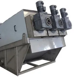 Equipment Sludge Dewatering Oil Sludge Dewatering Screw Presstop Trident Sludge Dewatering Machine