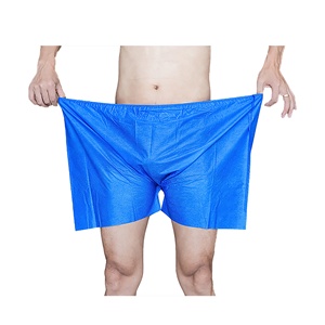 Calças Descartáveis Confortáveis e Macias para Colonoscopia, Shorts para Exame de Colonoscopia para Preservar a Modéstia e Privacidade do Paciente - Product Image 2