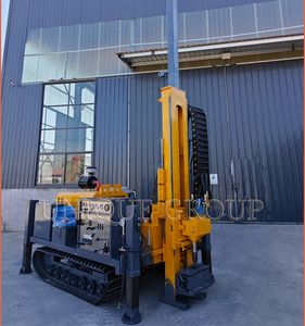 Foreuse d'exploration diamantée à noyau rotatif entièrement hydraulique de 180m 400m pour carottage - Product Image 6