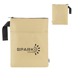 Wholesale 230D Recycled Twill & Pu Backing W 150D Polyester Lining 3Mm Pe Foam Padding <b>Book</b> Tablet Sleeve Bag Anywhere - Product Image 2