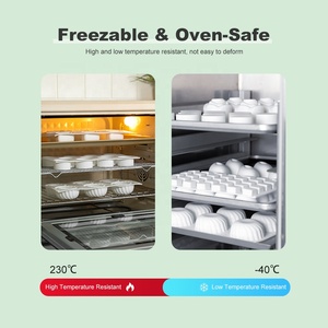 AKOKO <span class=keywords><strong>Moule</strong></span> <span class=keywords><strong>en</strong></span> silicone pour gâteau à mousse longue ovale 6 pièces pour macaron français, oreiller, pâtisserie, moules <span class=keywords><strong>de</strong></span> cuisson - Product Image 3