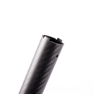 Tubo de fibra de carbono de sarga de 10/20/30/40/50mm de alta resistencia fina CNC para piezas de drones, construcción y automóviles - Product Image 3
